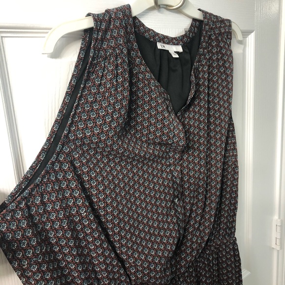 Daniel Rainn Pattern Split Maxi Dress - Picture 6 of 11